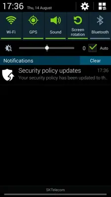 Samsung Security Policy Update android App screenshot 3